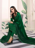 Deep Green Embroidered Salwar Kameez Suit
