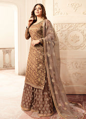 Light Brown Tradition Sharara