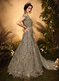 Copper Gold Anarkali Lehenga In Australia