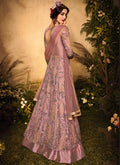Mauve Designer Wedding Gown In Australia 