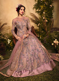 Mauve Designer Wedding Gown In Australia 