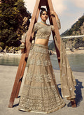 Copper Golden Lehenga Choli In Canada