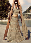 Copper Golden Lehenga Choli In Canada