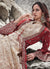Indian Clothes - Beige And Red Jacket Style Anarkali Suit