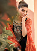 Indian Clothes - Black Pakistani Palazzo Suit In usa