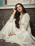 Off White Chikankari Palazzo Suit