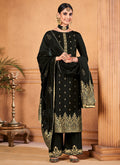 Embroidered Palazzo Suit