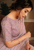 Lilac Purple Saree In usa uk canada