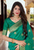 Green Golden Jacquard Silk Saree