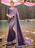 Embroidered Party Wear Saree