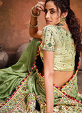 Green Designer Saree In usa uk canada