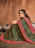 Green And Pink Saree In usa uk canada