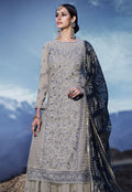 Embroidered Palazzo Suit