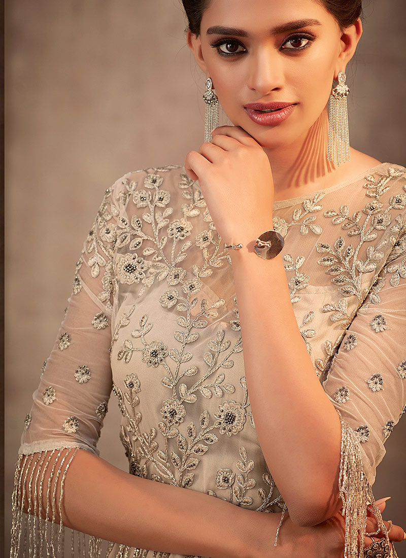  Party Wear Anarkali Gown
