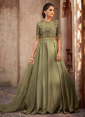 Party Wear Anarkali Gown