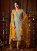 Embroidered Indian Pant Suit