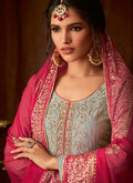 Embroidered Indian Pant Suit