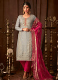 Embroidered Indian Pant Suit