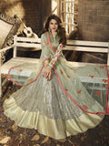Light Green Traditional Anarkali Gown