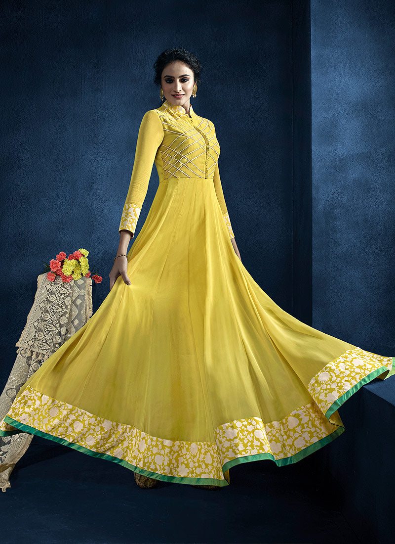Lucknowi Anarkali Suit