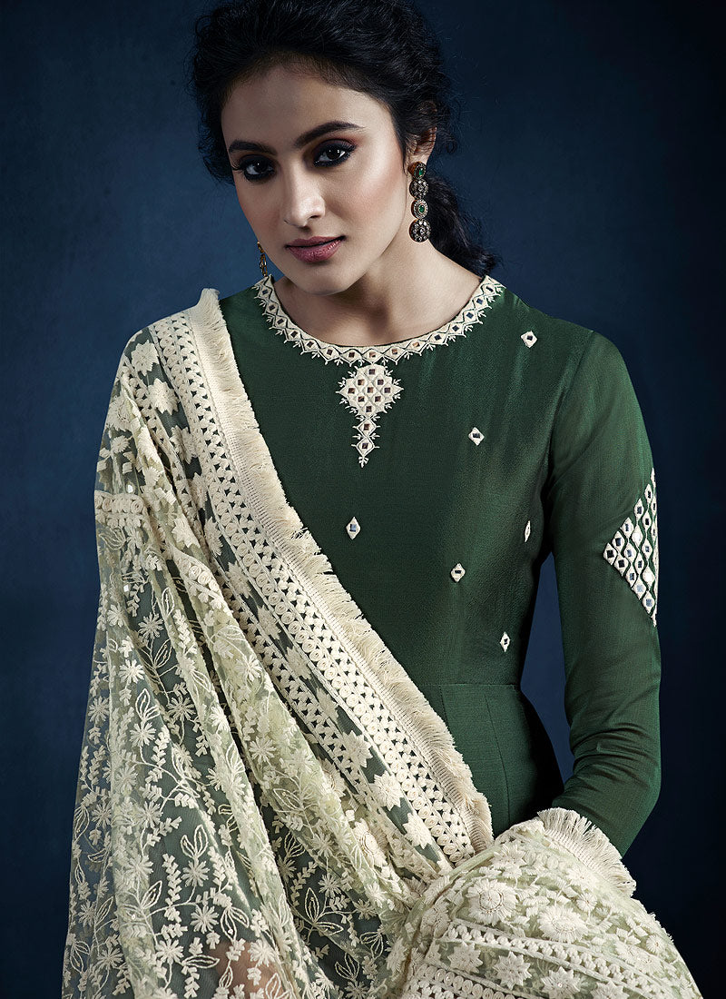 Lucknowi Anarkali Suit