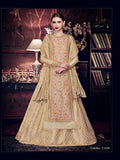 Beige Lehenga Style Suit In usa uk canada 