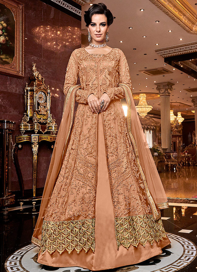 50+ Gold Bridal Lehengas on Real Brides That We Absolutely Love! |  WeddingBazaar