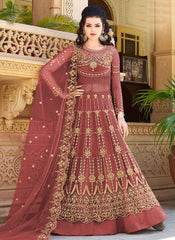 Embroidered Anarkali Lehenga Suit