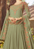 Light Green Georgette Anarkali Suit