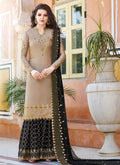 Embroidered Gharara Suit