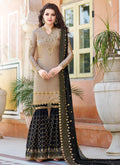Embroidered Gharara Suit