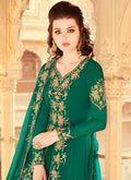 Green Golden Palazzo Suit In usa