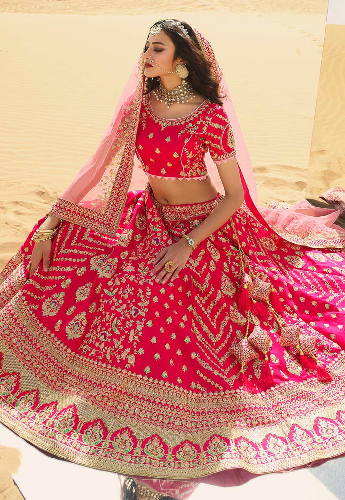 Hot Pink Lehenga Choli In usa  uk canada