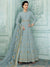 Light Blue Lucknowi Kalidar Anarkali Suit