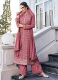 Indian Suits - Pink Pants Style Suit