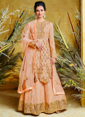 Peplum Style Lehenga Suit