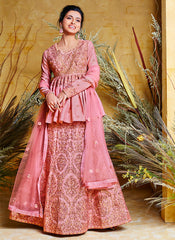 Peplum Style Lehenga Suit