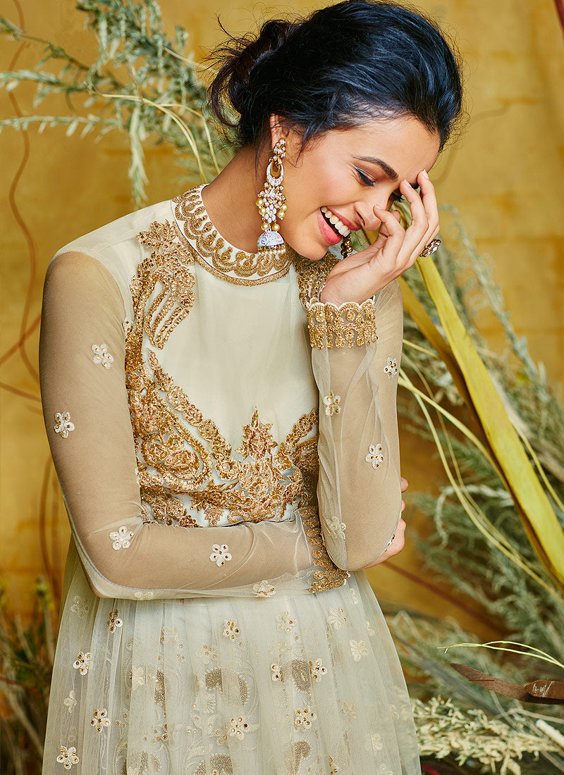 Peplum Style Lehenga Suit
