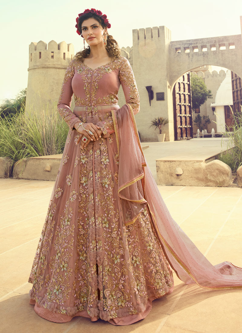 Slit Anarkali Lehenga Suit