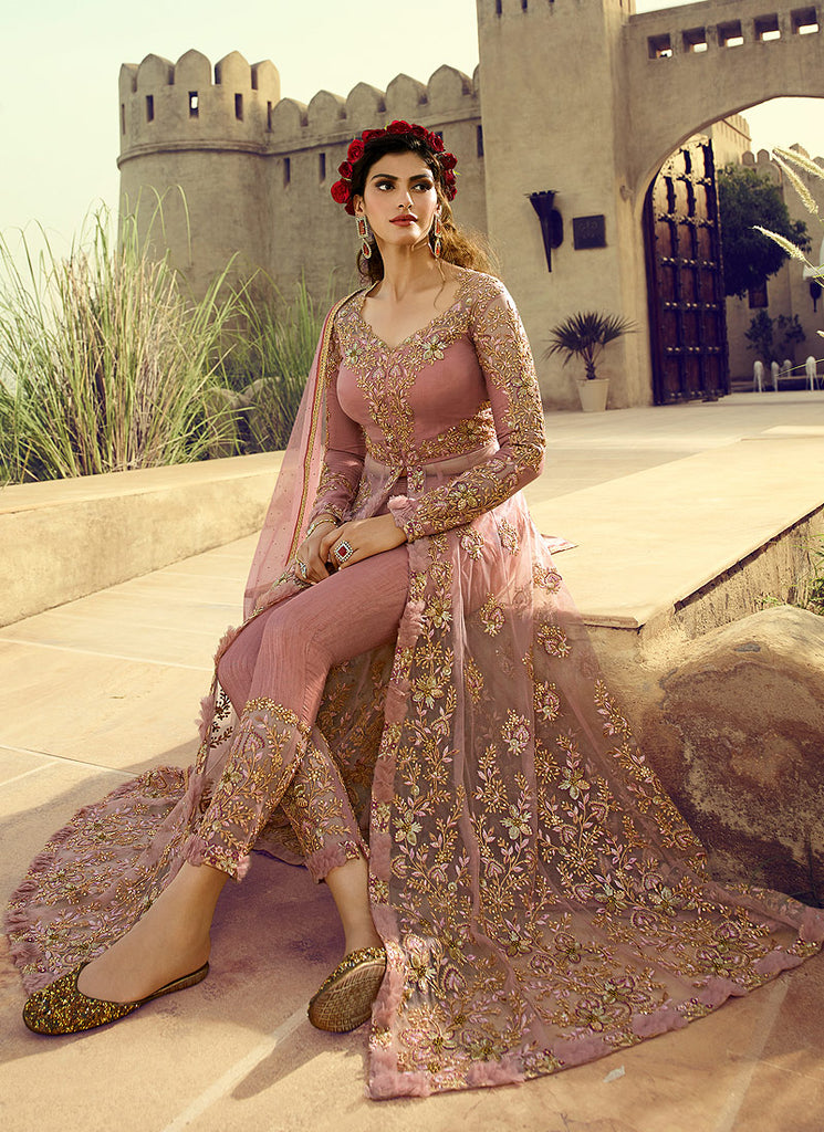 Slit Anarkali Lehenga Suit