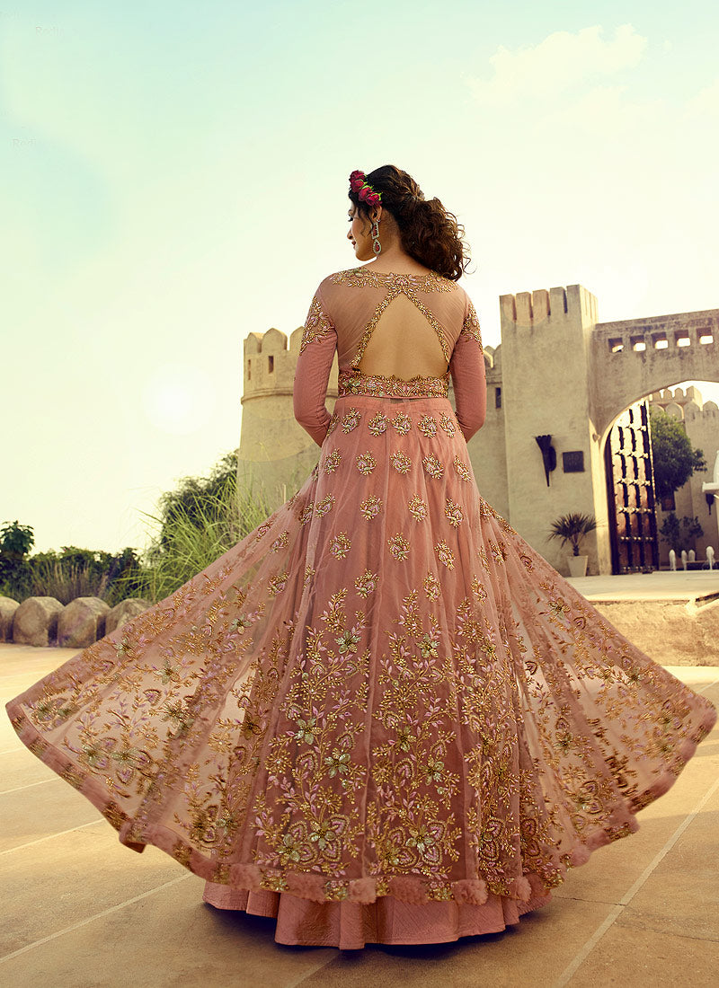 Slit Anarkali Lehenga Suit
