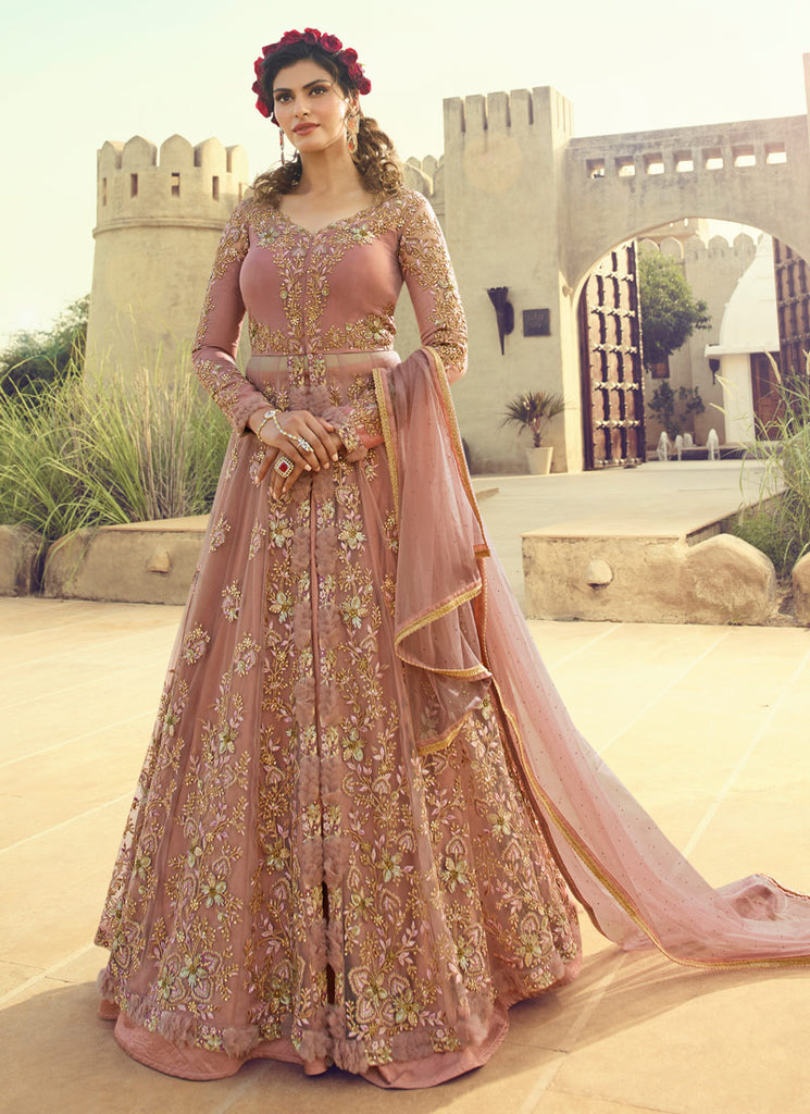 Slit Anarkali Lehenga Suit
