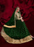Green Golden Anarkali Pant Suit In usa