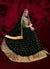 Black Golden Anarkali Pant Suit In usa