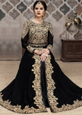 Black Golden Afghan Dress