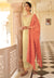 Yellow And Orange Embroidered Pakistani Pant Suit