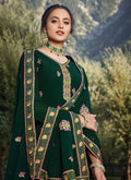 Indian Clothes -  Green Embroidered Salwar Suit In usa uk canada