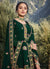 Indian Clothes -Green Embroidered Salwar Suit In usa uk canada