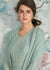 Indian Clothes - Light Blue Lucknowi Anarkali Suit