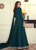 Indian Suits - Deep Green Anarkali Suit